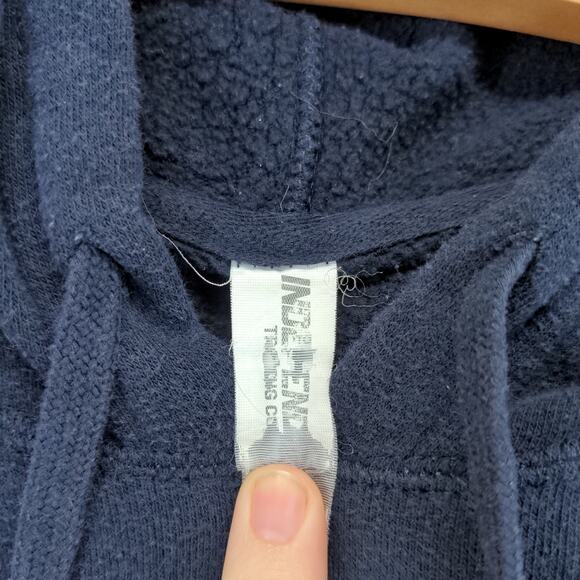 FedEx Supply Chain Uniform Hoodie Mens Size XL Blue Pullover Graphic Logo - Picture 11 of 13